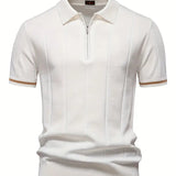 Cămașă Polo – Amestec de Poliester cu Croială Ajustată și Respirabilă