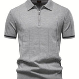 Cămașă Polo – Amestec de Poliester cu Croială Ajustată și Respirabilă