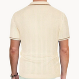 Cămașă Polo - Mâneci Scurte cu Butoane și Ajustare Respirabilă