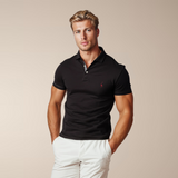 Polo - Croială Slim Ajustată și Amestec de Poliester