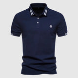 Cămașă Polo - Croi Ajustat, Guler Clasic și Mișcare Ușoară