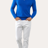 Oliveira | Pulover cu guler din tricot