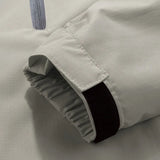 Jachetă din Amestec de Poliéster - Glugă Fixă și Bază Ajustabilă