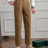 Pantaloni din Amestec de Poliester - Ajustare Streamlined și Menținerea Formei