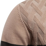 Pulover - Structură complexă de tricot și potrivire caldă și respirabilă