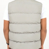 Vesta Almofadată - Închidere Frontală cu Fermuar și Încălzire Respirabilă a Trunchiului