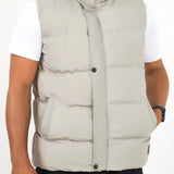 Vesta Almofadată - Închidere Frontală cu Fermuar și Încălzire Respirabilă a Trunchiului