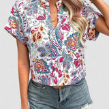 Loraine | Bluză vibrantă cu imprimeu jucăuș