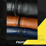 Troy - Jachetă din piele casual