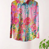 Annika | Bluză vibrantă cu imprimeu jucăuș