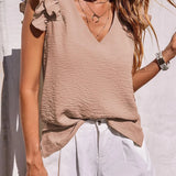 Lynette | Bluză de vară cu mâneci volanate jucăușe