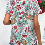 Loraine | Bluză vibrantă cu imprimeu jucăuș