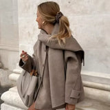 Camilla - Palton din lână oversized, atemporal