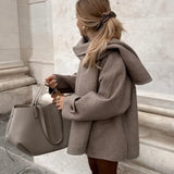 Camilla - Palton din lână oversized, atemporal