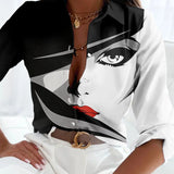 Viola | Bluză cu un model modern