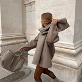 Camilla - Palton din lână oversized, atemporal