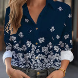 Regine | Bluză elegantă cu design floral