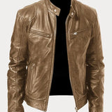 Victor - Jachetă casual din piele