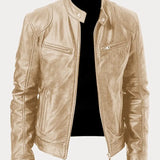 Victor - Jachetă casual din piele