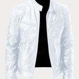 Victor - Jachetă casual din piele