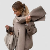 Camilla - Palton din lână oversized, atemporal