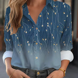 Regine | Bluză elegantă cu design floral