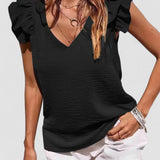 Lynette | Bluză de vară cu volane amuzante