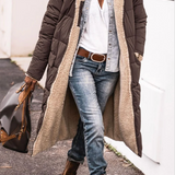 Arana – Parka de Damă Dublă cu Căptușeală Sherpa și Stil Matlasat