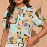 Sheila | Bluză vibrantă cu imprimeu jucăuș