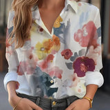 Regine | Bluză elegantă cu design floral