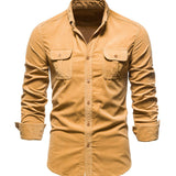 Cămașă - Amestec Respirabil de Formă Lungă și Control al Căldurii