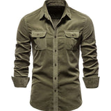 Cămașă - Amestec Respirabil de Formă Lungă și Control al Căldurii