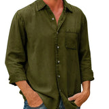 Cămașă – Amestec Respirabil, Croială Relaxată și Mișcare Ușoară