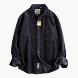 Cămașă - Textură Corduroy & Cusături Reforțate pentru Suprapunere