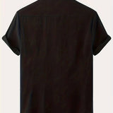 Cămașă - Amestec Ușor cu Mâneci Scurte și Mișcare Ușoară