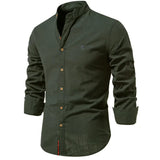 Cămașă - Guler Aranjat și Față Curată pentru Mișcare Ușoară