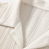 Cămașă - Guler Canelat & Amestec Ușor de Poliester