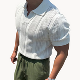Cămașă – Plasă cu Guler Deschis și Flux de Aer Respirabil