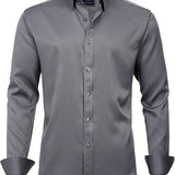 Cămașă - Material Elastic și Mișcare Fără Șifonare