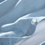 Cămașă - Yoke Occidental și Față cu Butoane pentru Utilizare Relaxată