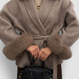 Grace – Palton de Damă Elegant din Blană Sintetică