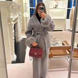 Grace – Palton de Damă Elegant din Blană Sintetică