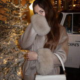 Grace – Palton de Damă Elegant din Blană Sintetică