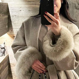 Grace – Palton de Damă Elegant din Blană Sintetică