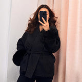 Grace – Palton de Damă Elegant din Blană Sintetică