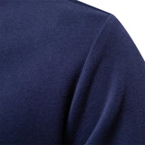 Sweatshirt Polo Soft-Blend - Guler Contrastant & Ajustare Flexibilă