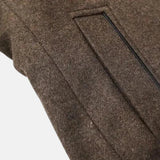 Trench Coat - Amestec de Fibre Cardate, Formă Slim și Rezistență la Vânt