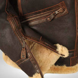 Hunter - Geacă de iarnă din piele pentru bărbați Original