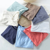 Tricou cu Decote în V – Amestec Ușor și Ajustare Respirabilă