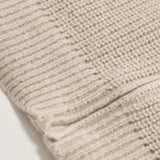 Cardigan cu Fermuar - Panou din Tricot Moale și Fermuar cu Dublă Direcție